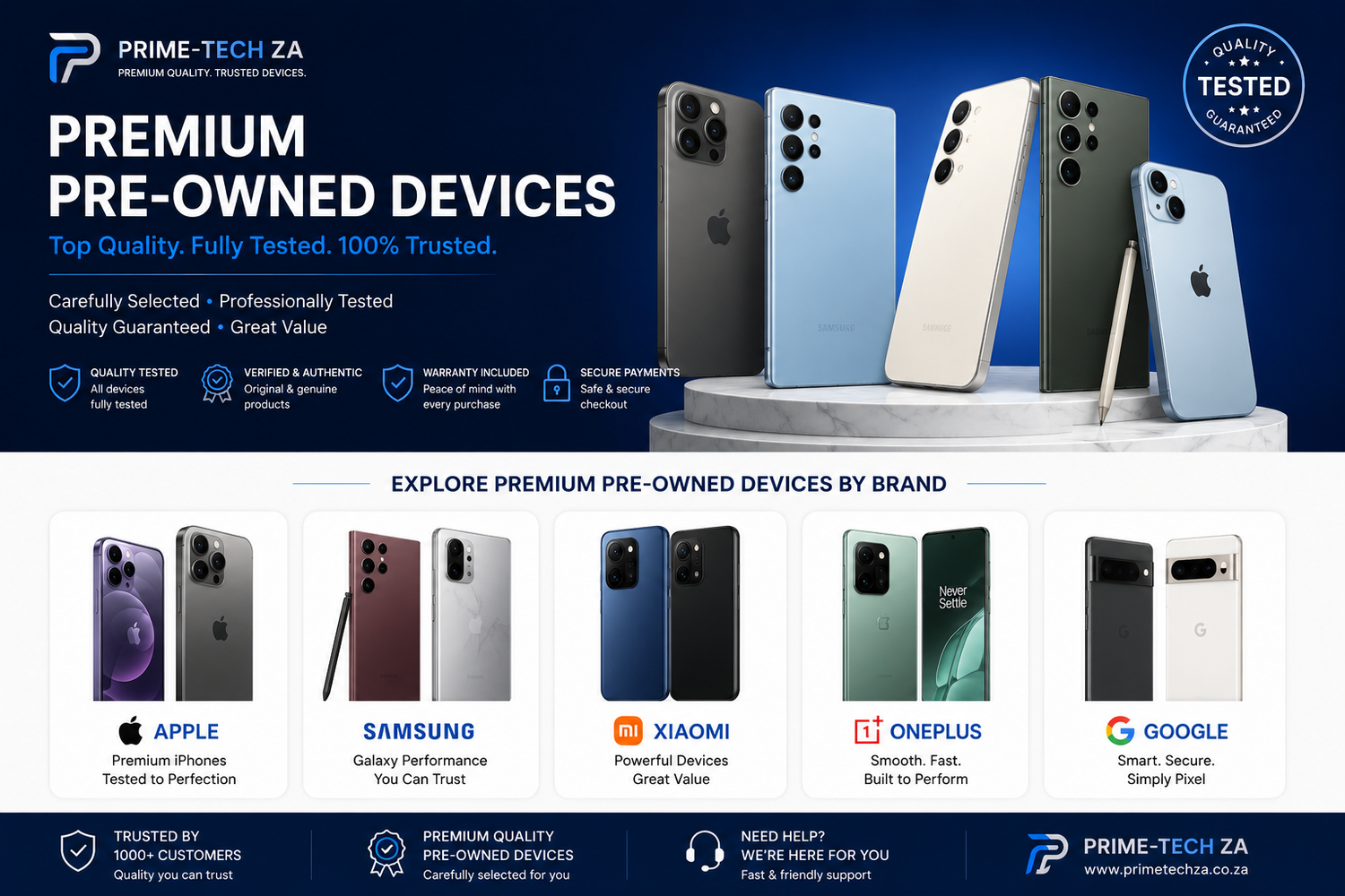 Premium Pre-Owned Devices