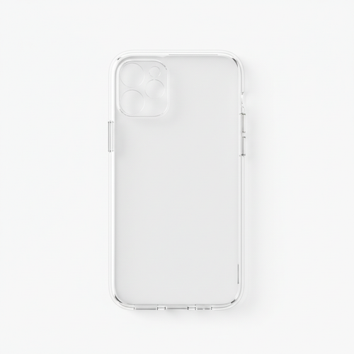 Clear silicone case for iPhone 12